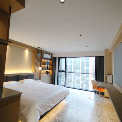 豪华观影大床房（全屋智能+冰箱+洗衣机+高清巨幕投影）