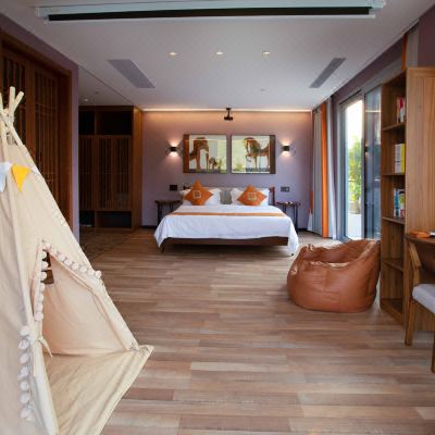 庄生梦·180°全景观家庭影院亲子房（迷你吧+智能客控）