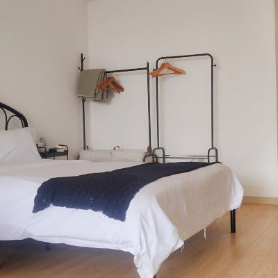 舒适阳台湖景大床房（阳台+冰箱+洗衣机+厨房）