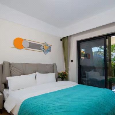 花园两居套房（花园+冰箱+洗衣机+厨房+休闲桌椅）