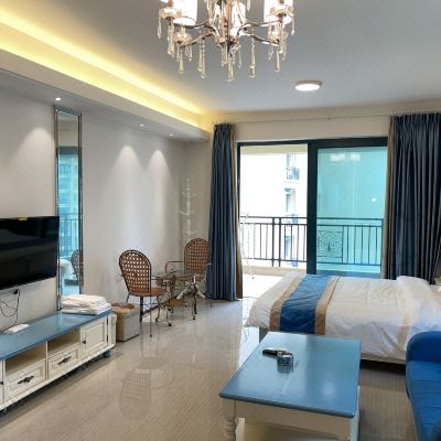 温馨舒适园景大床房