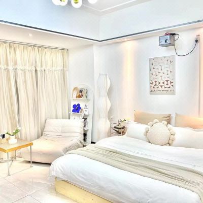 奶油ins风情大床房