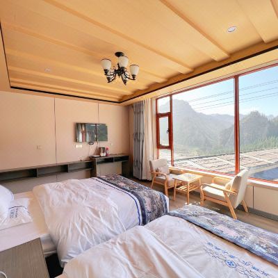 180°全景轻奢双床房（有暖气）