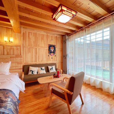 暮云·奢华观景双床套房（有暖气）