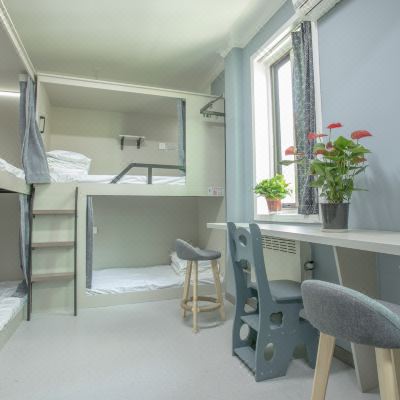 长乐-女生六人间|单人床位|公共卫浴|