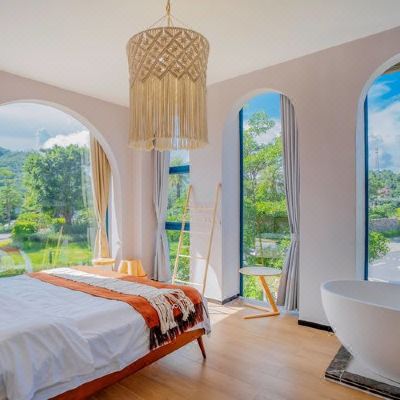 蔚蓝天空·7房临海洋房别墅｜KTV+麻将+烧烤+厨房