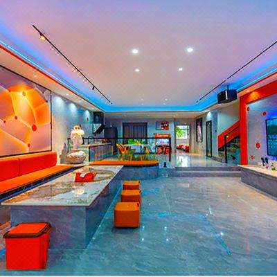 夏朵海浪·10房临海洋房别墅｜KTV+麻将+烧烤+厨房