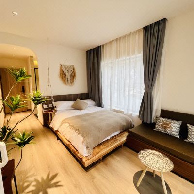 拂衣榻榻米雪山亲子大床房