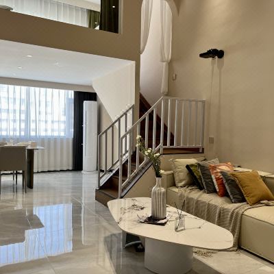 旅宿.顾沫影音双床房（独立两居+120寸超清投影）