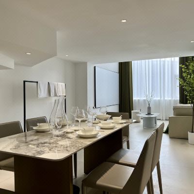 旅宿.天伦Loft温馨三室家庭房（空调+超清投影）