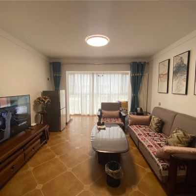 零压一室一厅大床房-冰箱+洗衣机+小米电视