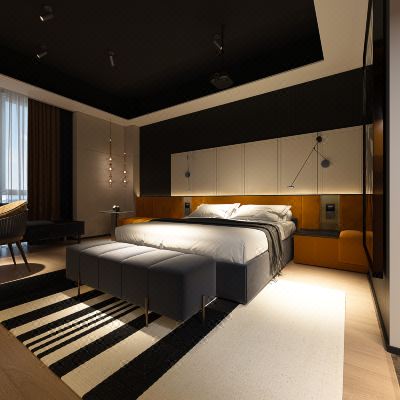 摩天轮景观魔术师豪华大床房