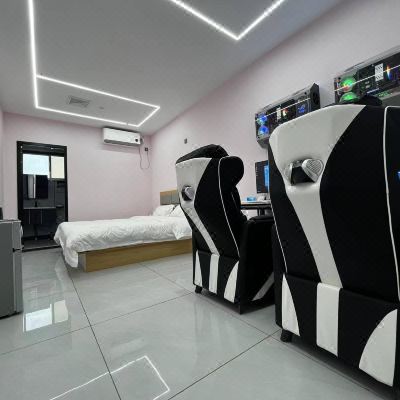 甜蜜双排情侣双人间[全场I7-12代+144hz电竞屏+RTX3060Ti 32G显卡]+酒店提供自助洗衣房