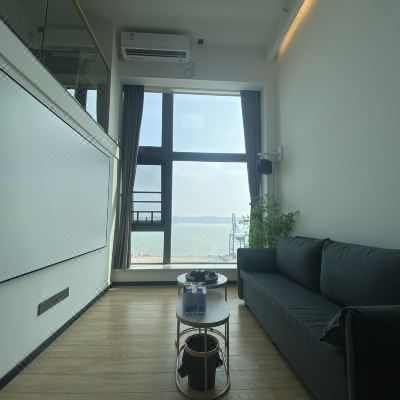 高空海景丨投影巨幕LOFT影视大床房