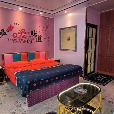 隔音大床氛围清凉声宿配洗衣机