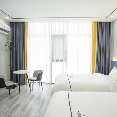 又喜  |  XI AGAIN轻奢巨幕投影乳胶豪华亲子房