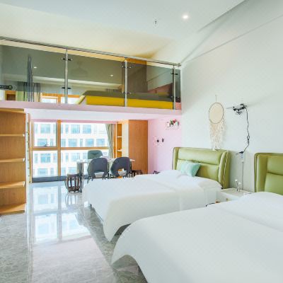 米小鸟·精致温馨凉爽复式三床房