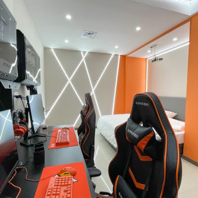 电竞投影大床房[3060ti+2K165hz]