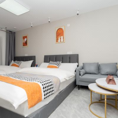 简约温馨柔软双床房