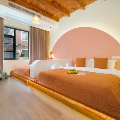 润草·榻榻米园景亲子房