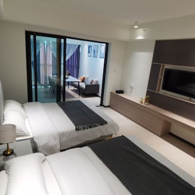 希尔.舒适侧海景双床房（3号楼）