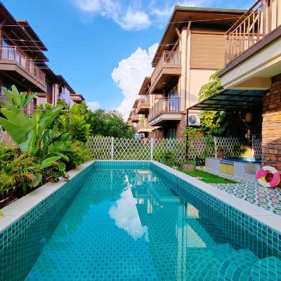 西西里小美式联排A 4房5床别墅| 泳池 | 泡池 | 麻将 | 烧烤 | KTV