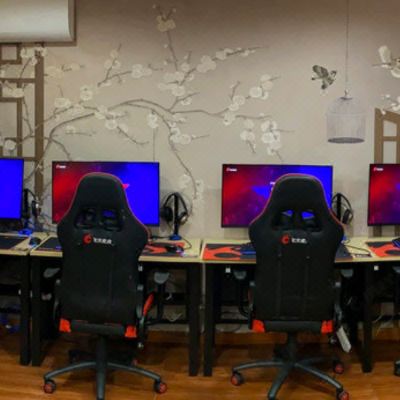 主题五排电竞麻将房[3060Ti显卡+32G+HKC显示器]