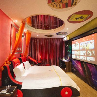 观影主题房（畅享腾讯视频VIP影视，杜比环绕音响，百寸1080P超清投影视觉盛宴）