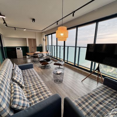 一线海景日落观景套房·村上隆哆啦A梦主题全屋智能【超高层】