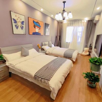 初夏简约格调双床房