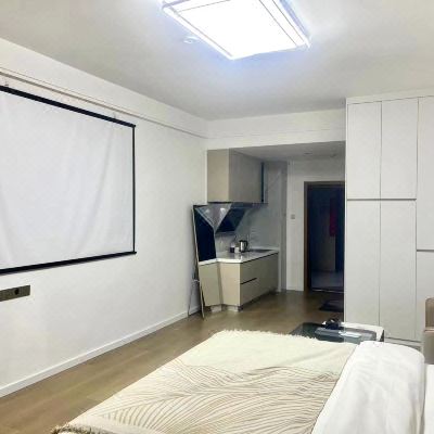 朴宿轻奢投影情侣大床房