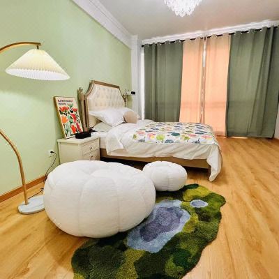 美式轻奢投影大床房