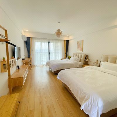 漫园·湖景原木风双床房