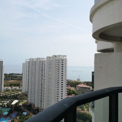 海景两室一厅套房（麻将桌）