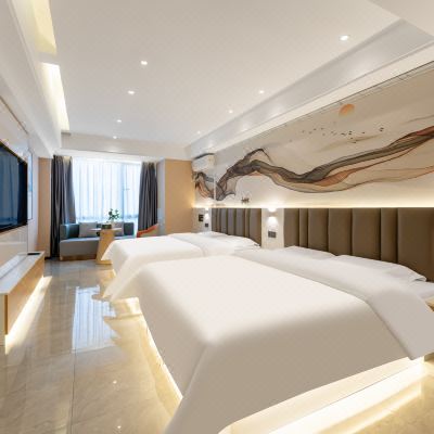 智能电视双床房（全屋智能+65寸高清液晶电视+乳胶床品）