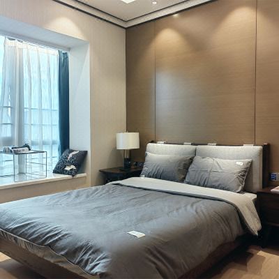 智能家居大床房带江景