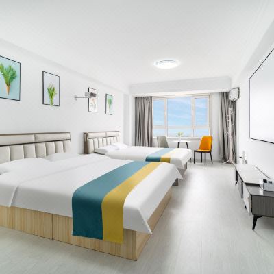 温馨四人双大床房