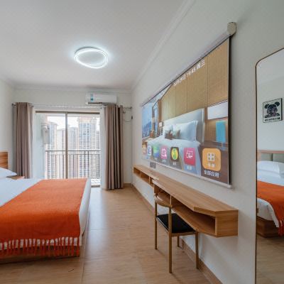 熊熊高清投影大床房