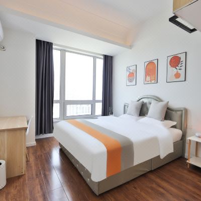 轻奢丨精品大床房（洗衣机&智能门锁）