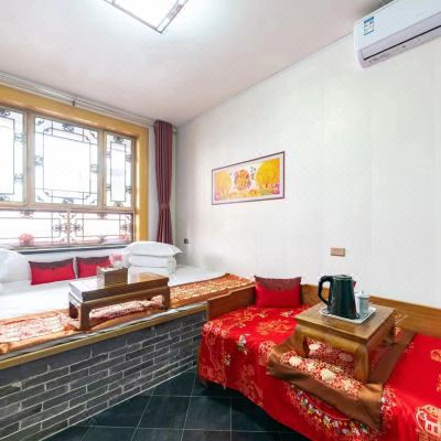 豪华明清土炕四人间+罗汉床