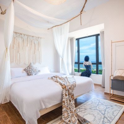 第九湾・波西米亚一线无敌海景两房・高层海景（纱幔悬浮床）