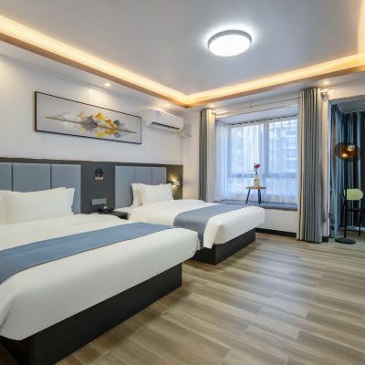 乔戈里峰双床房（舒适床品+舒适空间+阳光通透）