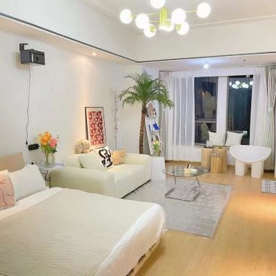 奶油ins风情大床房