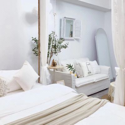 法式风情吊床主题影院房