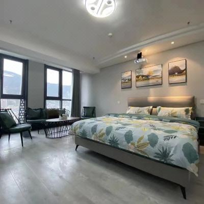 简约风观景投影大床房