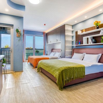 舒适一室二床房