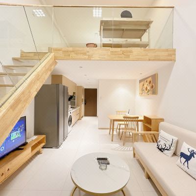 提钱退休（2栋+投影+可做饭+原木风+无空调）