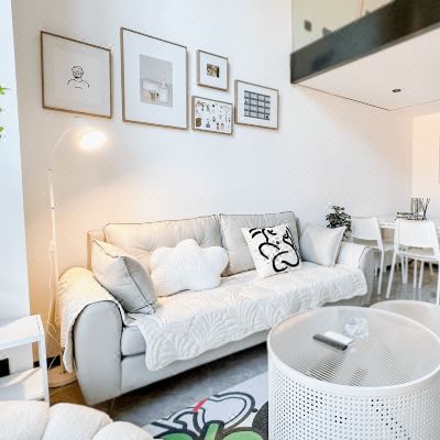 白色梦想家（3栋+投影仪+可做饭+奶油风+无空调）