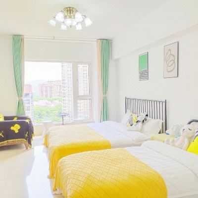 江景一室二床房A