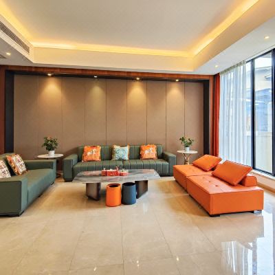 豪华十房双拼别墅 | 8个私家天然温泉+KTV烧烤